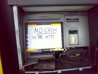A dead ATM in Pattaya